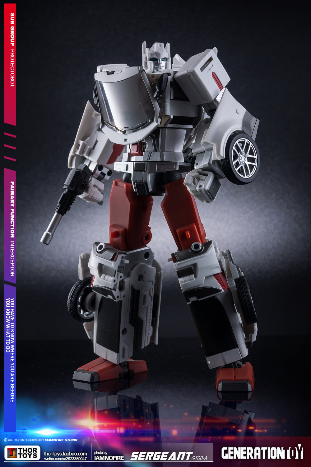 Generation Toy GT-8 Guardian Team (Defensor) Toy Photography by